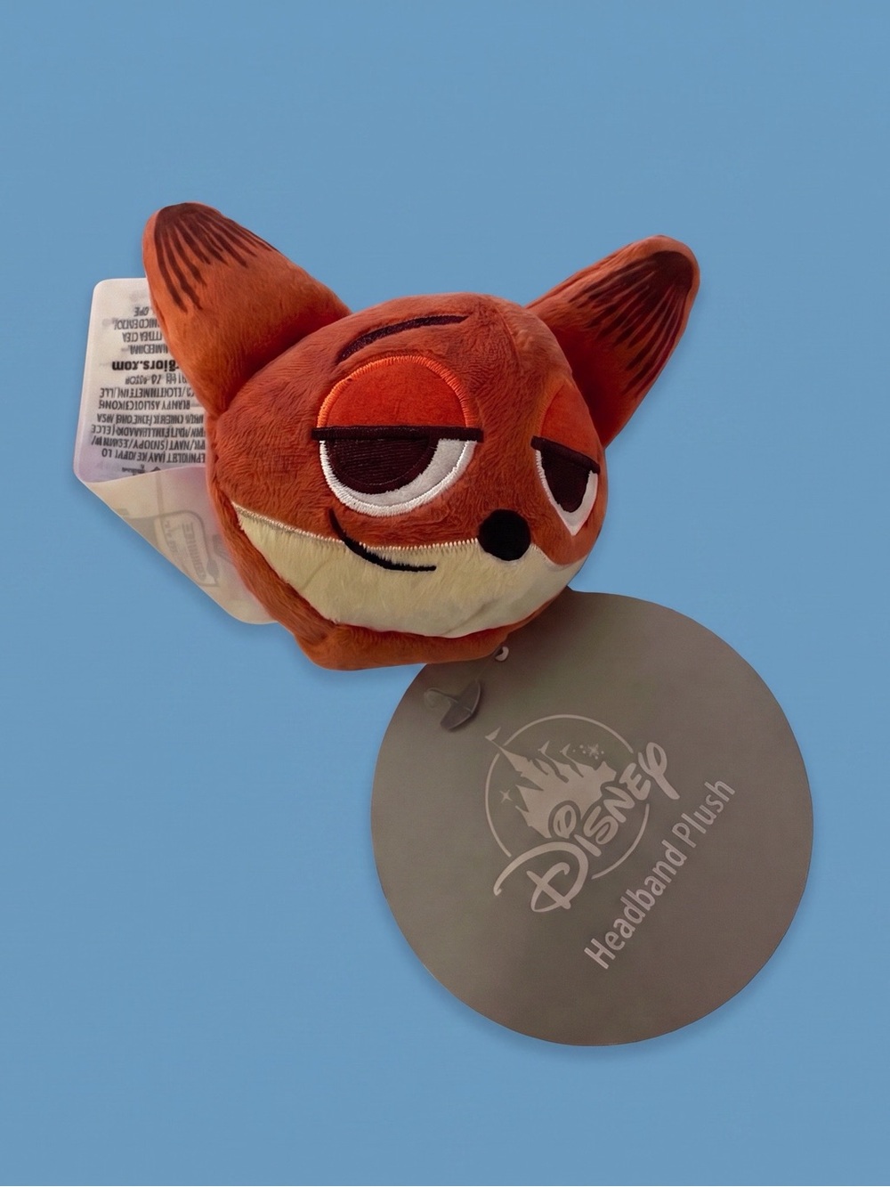 Disney Parks Zootopia Nick Wilde Headband Plush
